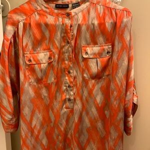 Newyork & company 100%polyester blouse